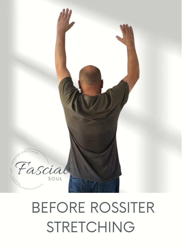 Before Rossiter restricted shoulder mobility 