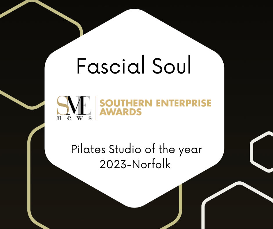 Southern Enterprise Awards logo for Pilates Studio of the year 2023 Norfolk